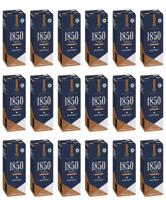 Folgers 1.25 Liter 1850 Horizon Blend (Replaces Dark Roast) (Eighteen Boxes) 1 Folgers 1.25 Liter 1850 Horizon Blend (Replaces Dark Roast) (Eighteen Boxes)