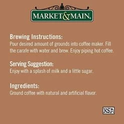 Market & Main® Chocolate Peanut Butter Cup Flavored Coffee (6 Bags/12 Oz) 14 Market & Main® Chocolate Peanut Butter Cup Flavored Coffee (6 Bags/12 Oz) -Coffee Beverage Shop 414smkp9mtl 1