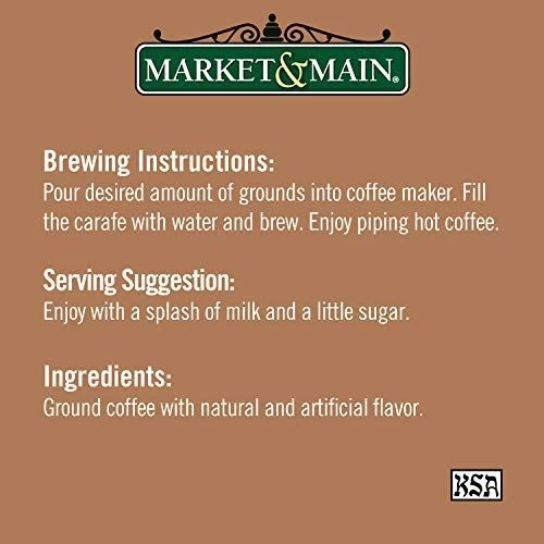 Market & Main® Chocolate Peanut Butter Cup Flavored Coffee (6 Bags/12 Oz) 7 Market & Main® Chocolate Peanut Butter Cup Flavored Coffee (6 Bags/12 Oz) - Image 7