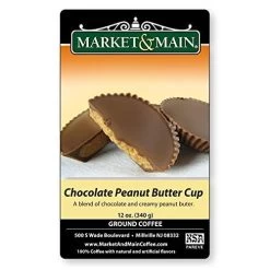 Market & Main® Chocolate Peanut Butter Cup Flavored Coffee (6 Bags/12 Oz) 10 Market & Main® Chocolate Peanut Butter Cup Flavored Coffee (6 Bags/12 Oz) -Coffee Beverage Shop 41raklw6s2l 1