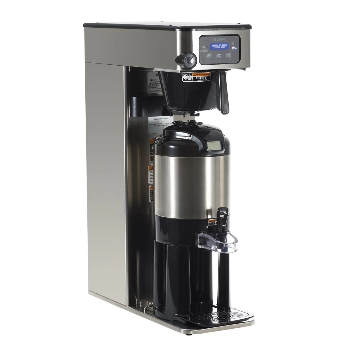 BUNN® Bunn 52300.0100 ITCB-DV Infusion High Volume Single Coffee And Tea Brewer - Dual Voltage 1 BUNN® Bunn 52300.0100 ITCB-DV Infusion High Volume Single Coffee And Tea Brewer - Dual Voltage