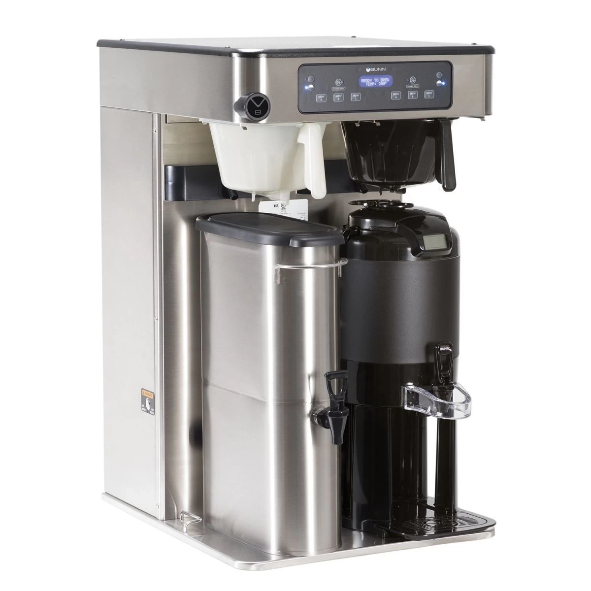 BUNN® Bunn 52400.0000 ITCB Infusion Series Twin HV (High Volume) Tea/Coffee Brewer, 120/240V 1 BUNN® Bunn 52400.0000 ITCB Infusion Series Twin HV (High Volume) Tea/Coffee Brewer, 120/240V