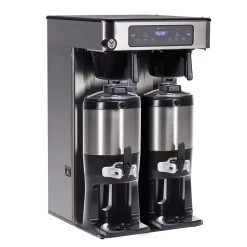 BUNN® Bunn 53200.0101 ICB Twin Tall Infusion Series Stainless Steel Automatic Coffee Brewer - 120/240V, 6000W