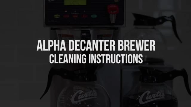 Curtis ALP1GT12A000 Alpha® G3 Decanter 1 Station With 1 Lower Warmer - 120V 4 Curtis ALP1GT12A000 Alpha® G3 Decanter 1 Station With 1 Lower Warmer - 120V - Image 4