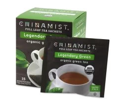 China Mist - Legendary Green Organic Black Full Leaf Tea Sachet, 6 Boxes 15 Count 7 China Mist - Legendary Green Organic Black Full Leaf Tea Sachet, 6 Boxes 15 Count -Coffee Beverage Shop 6p 209 cm legendarygreen 15ct b 1 1 1