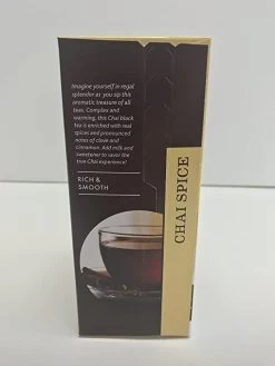 Farmer Brothers Premium:Chai Spice Hot Black Tea, 1/25 Ct Tea Box -Coffee Beverage Shop 81y2urgqfhl. sy679