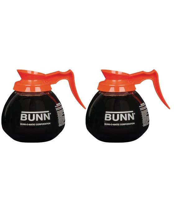 BUNN® BUNN DECAF POTS 42401.0102 Decaf Case Of 2 Glass Pots 1 BUNN® BUNN DECAF POTS 42401.0102 Decaf Case Of 2 Glass Pots