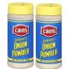Cain's Onion Powder, 2 Bottles, 9 Oz Each