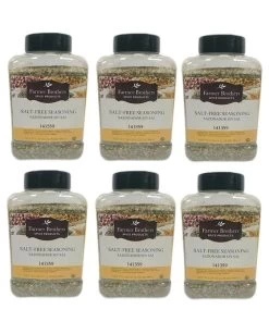 Farmer Brothers Salt-Free Seasoning (6 Bottles/1.25 Lb Ea.)