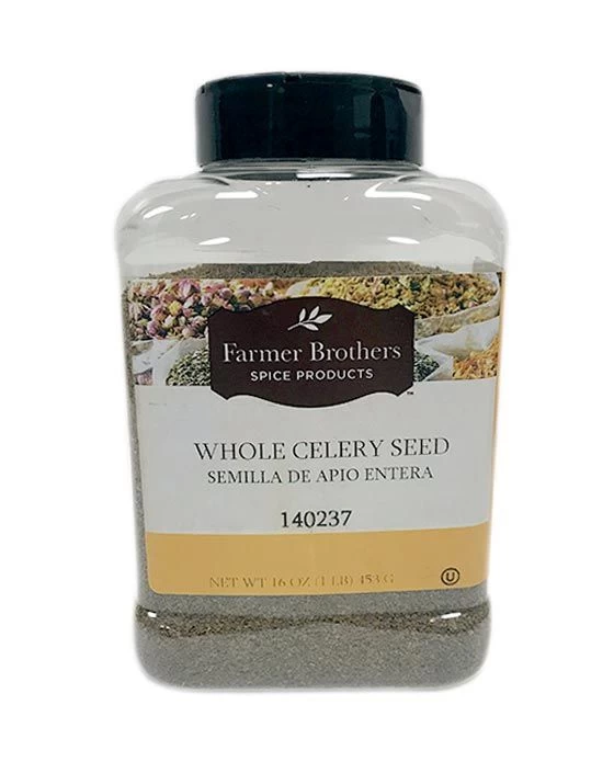 Farmer Brothers Whole Celery Seed (1 Bottle/1 Lb) 1 Farmer Brothers Whole Celery Seed (1 Bottle/1 Lb)
