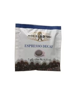 Miscela D'Oro Single Espresso - 3 X 150 Pods 450 Total (Decaf)