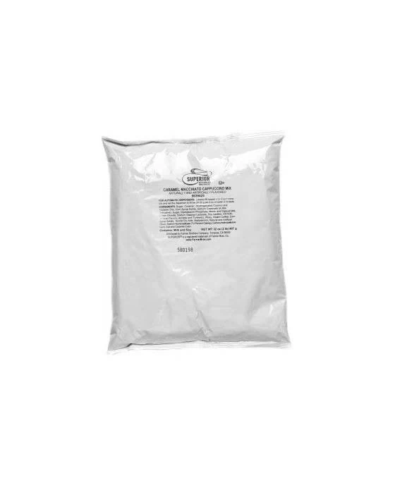 Superior Cappuccino Mix Caramel Macchiato 1 Bag (2 Lbs) 1 Superior Cappuccino Mix Caramel Macchiato 1 Bag (2 Lbs)