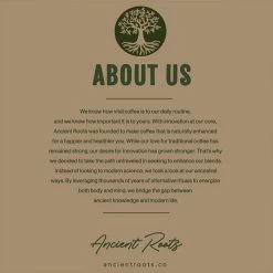 Ancient Roots Donut Shop Flavored Mushroom CoffeeBy Corim Premium Blends 2/12 Oz Bags -Coffee Beverage Shop ancient roots french vanilla flavored mushroom coffee french vanilla coffee4 2 1