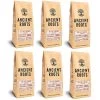 Ancient Roots Sea Salted Caramel Flavored Mushroom Medium Roast Ground Coffee, 6/12 Oz Bags