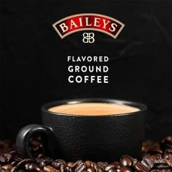 Baileys Bailey's, Hazelnut Irish Cream, Flavored Ground Coffee (2 Bags/10 Oz) -Coffee Beverage Shop baileys original irish cream flavored coffee single serve cups1 3 1