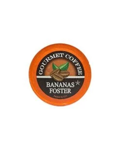 Bananas Foster Coffee, 100 Single Serve Cups