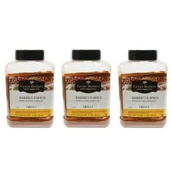 Farmer Brothers Barbecue Spice, Blend (3 Bottle/1 Lb Each)