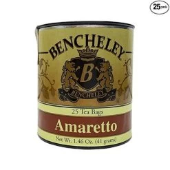 Bencheley Amaretto Tea, 25 Tea Bags (1.46 Oz) -Coffee Beverage Shop bencheleyamaretto1 1