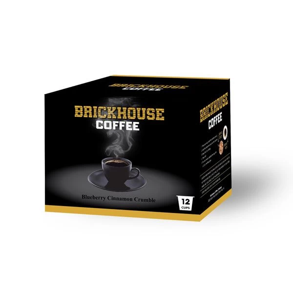 Brickhouse Single Serve Coffee, Blueberry Cinnamon Crumble, 72 Count 2 Brickhouse Single Serve Coffee, Blueberry Cinnamon Crumble, 72 Count - Image 2