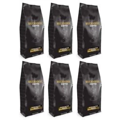 Brickhouse Ground Coffee, Peanut Butter Banana, 6/12 Oz Bags