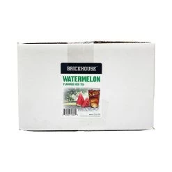 Brickhouse Watermelon Flavored Iced Tea, 24/3 Oz Packets, Loose Leaf With Filters -Coffee Beverage Shop brickhouse watermelon flavored iced tea 24 3 oz 1packets
