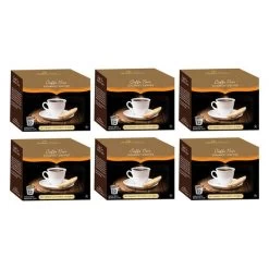 Caffe Noir Gourmet Coffee Blueberry Cinnamon, Single Serve Beverage Cups, 6 Box 12 Count Each