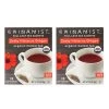 China Mist - Zesty Hibiscus Ginger Organic Black Full Leaf Tea Sachet, 2 Boxes 15 Count Each - Biodegradable And Individually Wrapped
