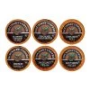 Coffee Lovers Single Serve Sampler: Blueberry Cinnamon Crumble, Chocolate Peanut Butter, Cinnamon Roll, French Vanilla, Hazelnut Cream And Southern Pecan (6 Cups Per Flavor)