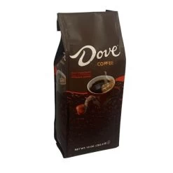 Dove Dark Chocolate, Naturally And Artificially Flavored Ground Coffee, 6/10 Oz Bags -Coffee Beverage Shop dove dark chocolate naturally and artificially flavored ground coffee1 3
