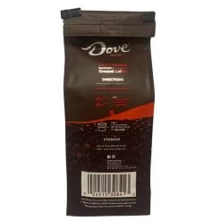Dove Dark Chocolate, Naturally And Artificially Flavored Ground Coffee, 6/10 Oz Bags -Coffee Beverage Shop dove dark chocolate naturally and artificially flavored ground coffee2 3