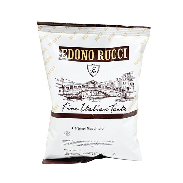 Edono Rucci Caramel Macchiato Cappuccino Mix, 4/2 Lb Bags 2 Edono Rucci Caramel Macchiato Cappuccino Mix, 4/2 Lb Bags - Image 2