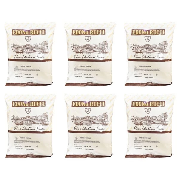 Edono Rucci French Vanilla Cappuccino Mix, 6/2 Lbs Bags 1 Edono Rucci French Vanilla Cappuccino Mix, 6/2 Lbs Bags