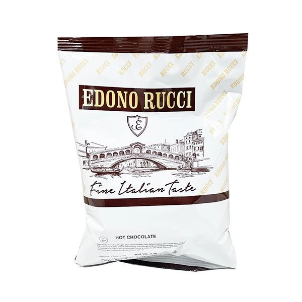 Edono Rucci Hot Chocolate Cappuccino Mix, 2/2 Lb Bag 1 Edono Rucci Hot Chocolate Cappuccino Mix, 2/2 Lb Bag