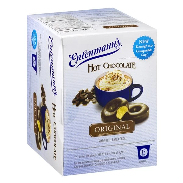 Entenmann's Single Serve Coffee, Hot Chocolate Original, 6/12 Count 4 Entenmann's Single Serve Coffee, Hot Chocolate Original, 6/12 Count - Image 4