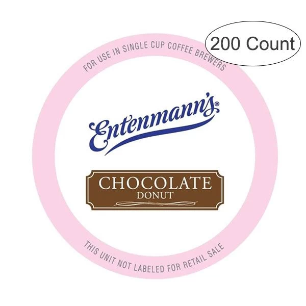 Entenmann's Single Serve Coffee, Chocolate Donut (200 Cups) 1 Entenmann's Single Serve Coffee, Chocolate Donut (200 Cups)