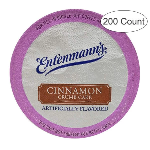 Entenmann's Cinnamon Crumb Cake Single Serve Cups, 200 Count 1 Entenmann's Cinnamon Crumb Cake Single Serve Cups, 200 Count