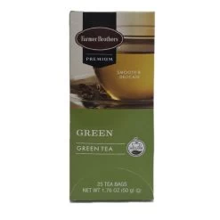 Farmer Brothers Premium: Green Tea, 2/25 Ct Tea Boxes -Coffee Beverage Shop fbgreentean2 2