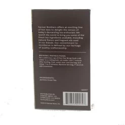 Farmer Brothers Premium Jasmine Green Hot Tea, 2/25 Ct Tea Boxes -Coffee Beverage Shop fbjasmine green hot tea1 2