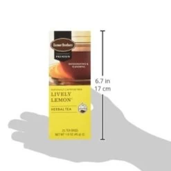 Farmer Brothers Premium: Lively Lemon Hot Tea, 2/25 Ct Tea Boxes 8 Farmer Brothers Premium: Lively Lemon Hot Tea, 2/25 Ct Tea Boxes -Coffee Beverage Shop fbliveltlemon3 2