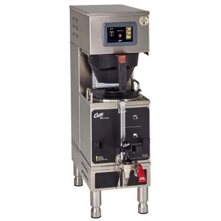 Curtis G4GEMS63A1000 Gemini Stainless Steel Satellite Coffee Brewer - 120/220V 2 Curtis G4GEMS63A1000 Gemini Stainless Steel Satellite Coffee Brewer - 120/220V - Image 2