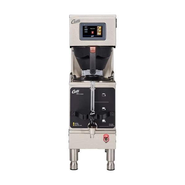 Curtis G4GEMS63A1000 Gemini Stainless Steel Satellite Coffee Brewer - 120/220V 1 Curtis G4GEMS63A1000 Gemini Stainless Steel Satellite Coffee Brewer - 120/220V