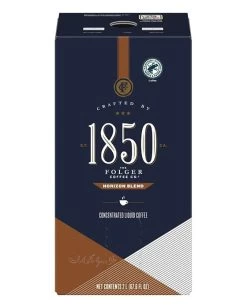 Folgers 2 Liter 1850 Horizon Blend (Replaces Dark Roast) (Four Boxes) 14 Folgers 2 Liter 1850 Horizon Blend (Replaces Dark Roast) (Four Boxes) -Coffee Beverage Shop horizon1pkcarton3