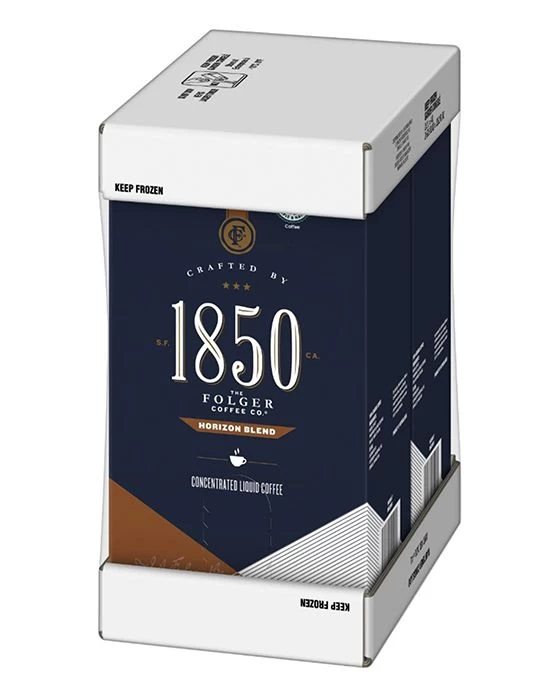 Folgers 2 Liter 1850 Horizon Blend (Replaces Dark Roast) (Four Boxes) 2 Folgers 2 Liter 1850 Horizon Blend (Replaces Dark Roast) (Four Boxes) - Image 2