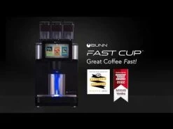 BUNN® Bunn 55400.0102 Fast Cup Bean To Cup With BUNNlink WiFi Coffee Brewer 208-240V 60HZ -Coffee Beverage Shop hqdefault 1 11 2