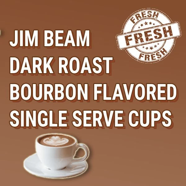 Jim Beam Dark Roast Bourbon Flavored Single Serve Cups, 60 Cups 2 Jim Beam Dark Roast Bourbon Flavored Single Serve Cups, 60 Cups - Image 2