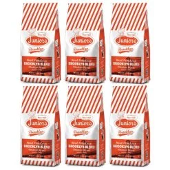 Junior's Most Fabulous Brooklyn Blend, Medium Roast Ground Coffee, 6/12 Oz Bags