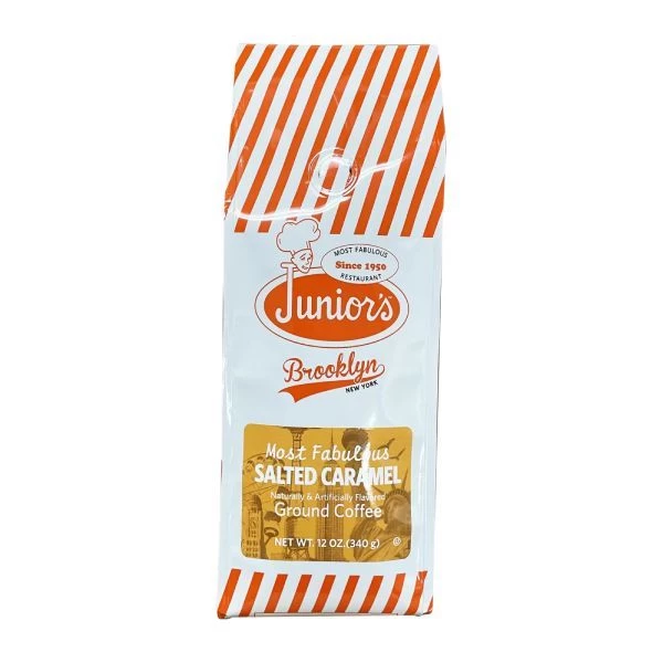 Junior's Most Fabulous Salted Caramel Ground Coffee, 2/12 Oz Bag 2 Junior's Most Fabulous Salted Caramel Ground Coffee, 2/12 Oz Bag - Image 2