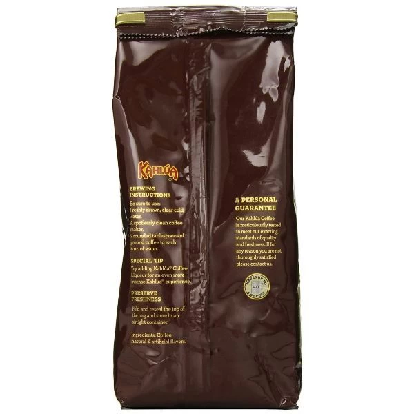 Kahlua French Vanilla Gourmet Ground Coffee (3 Bags/12 Oz) 3 Kahlua French Vanilla Gourmet Ground Coffee (3 Bags/12 Oz) - Image 3