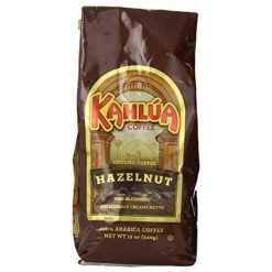 Kahlua Hazelnut, French Vanilla, Original Coffee (3 Bags/12 Oz) -Coffee Beverage Shop kahluahazelnut11 2