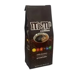 M&M's Milk Chocolate, Naturally And Artificially Flavored Ground Coffee, (2 Bags/10 Oz) -Coffee Beverage Shop m mmilkchoco1 1